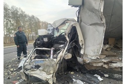 В Тамбовском районе выехавшая на встречку фура «собрала» пять автомобилей: пострадали четверо
