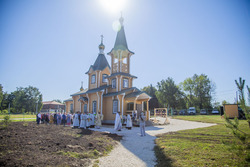 В селе Знаменского района открылся храм