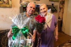 Тамбовские супруги Ходяковы отметили 70-летний юбилей совместной жизни