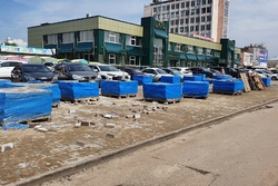 В Тамбове начали ремонт улицы Коммунальной