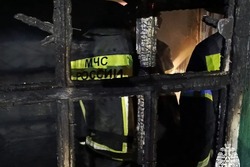 Ночью в Татанове сгорели дом и сарай