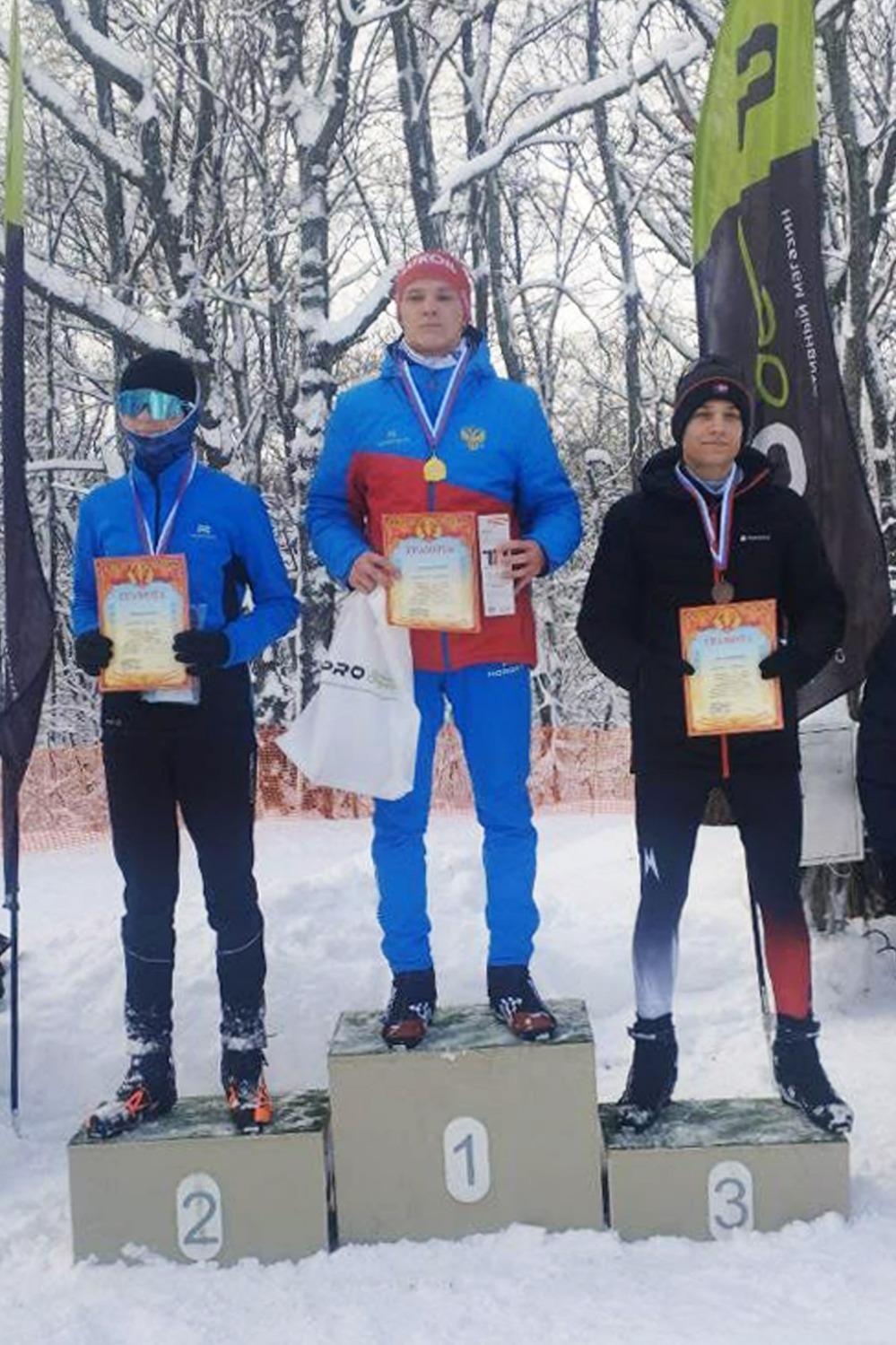 Бронзовым призёром гонок стал Арсений Гуленко