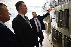 Министр сельского хозяйства Дмитрий Патрушев посетил кафедру ветеринарии в Мичуринском ГАУ