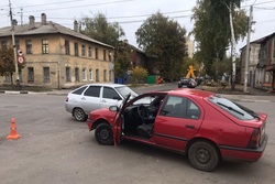 В ДТП в центре Тамбова пострадали две женщины