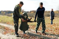 В Моршанске казачата провели военно-полевые сборы