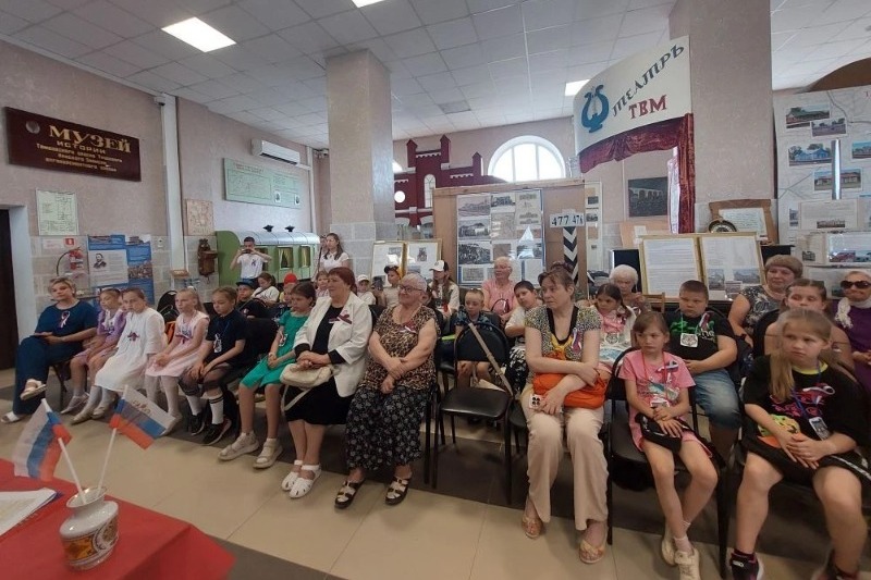 В Тамбове состоялась патриотическая акция в честь Дня России