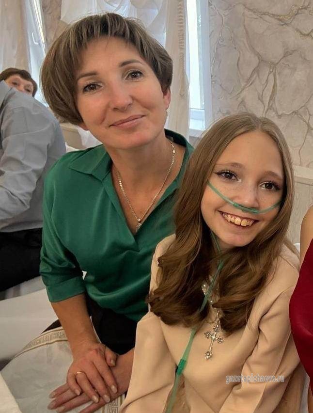 Женя с мамой