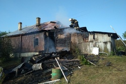 В Тамбовской области погибли в пожаре мать и двое детей