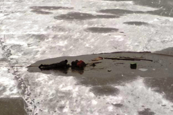 Из ледяного плена: тамбовские спасатели достали провалившегося рыбака