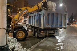 100 «КамАЗов» снега вывезли из Тамбова в последний день зимы