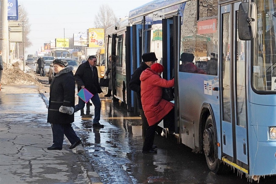 Схема движения автобуса 227