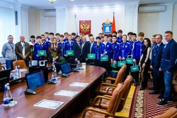 Министр спорта Тамбовской области отметил успехи юных футболистов 
