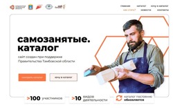 В Тамбовской области запустили сайт для самозанятых