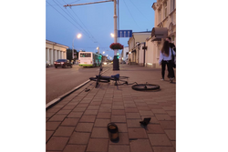 Молодой водитель на «Порше» сбил велосипедиста в Тамбове