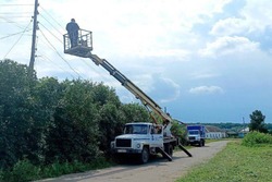 «Россети Центр» организовали освещение для соревнований по пляжному волейболу в Тамбовской области