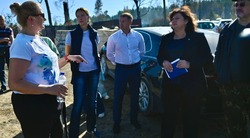Тамбовские власти встретились с пострадавшими от пожаров в Тихом Углу и  Шапкино