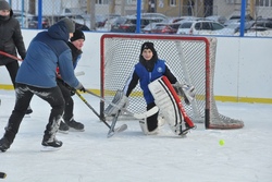 В Тамбове проходит хоккейный турнир среди дворовых команд