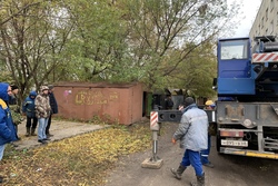В Тамбове на улице Тулиновской решили проблему с бесхозными гаражами