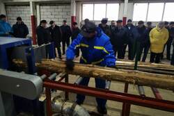 В Моршанском лесхозе открыли новый цех по переработке мелкотоварной древесины