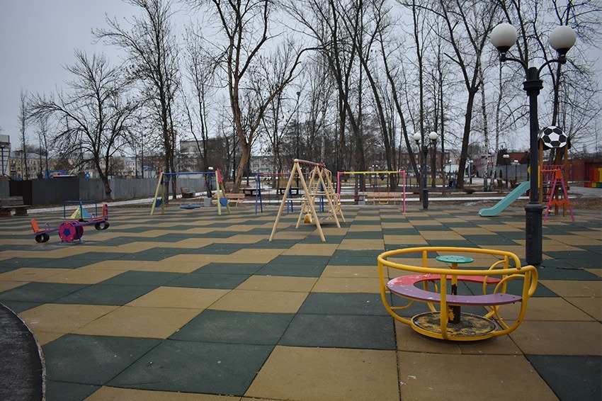 Обновлённая детская площадка