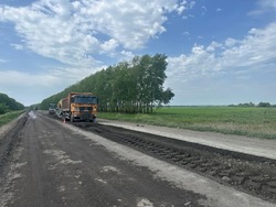 В Тамбовской области начали ремонт дороги от трассы «Каспий» до Ржаксы
