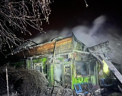 В Рассказовском округе погибли в пожаре двое детей  и их отец