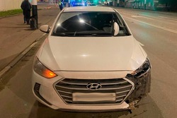 В Тамбове пешеход попал под колёса, переходя на запрещающий сигнал светофора