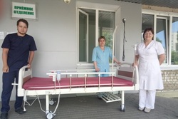 Тамбовская ЦРБ получила крупную партию медоборудования для лечения больных коронавирусом