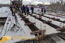 Мост через Ирку в Гавриловском округе на треть уже отремонтировали