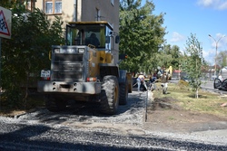 В Тамбове завершают ремонт улицы Физкультурников