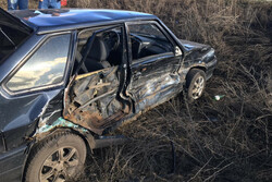 В Токарёвском районе трактор врезался в «Ладу»