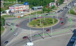Тамбовчан предупреждают о новой разметке на кольце Мичуринской и Магистральной 