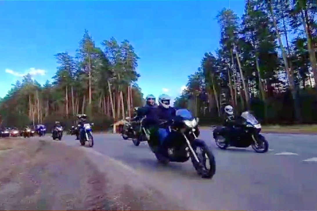 Свадьба байкеров на канале 360