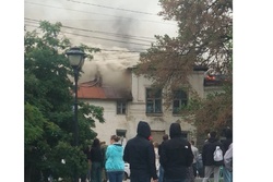 В центре Тамбова загорелся дом-памятник