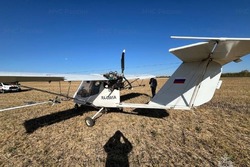 В Тамбовском округе легкомоторный самолет совершил жесткую посадку