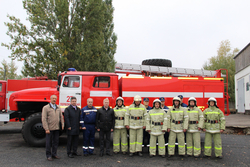 Пожарные Первомайского района получили новый современный автомобиль