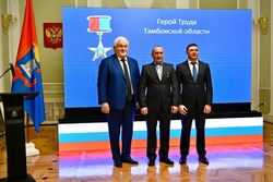 Выдающиеся тамбовчане получили награды накануне Дня Конституции
