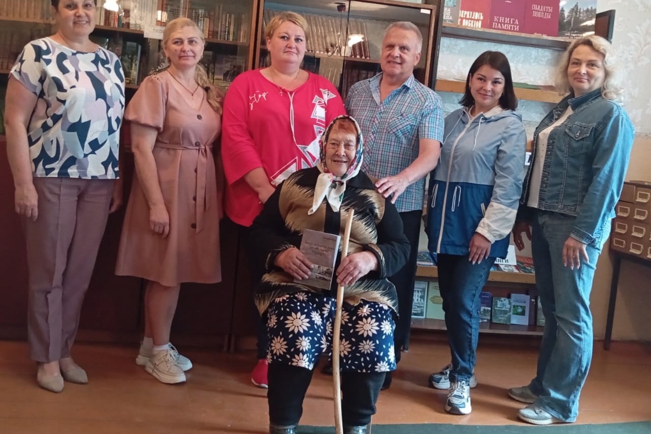 Встреча с родными участницы Великой Отечественной войны