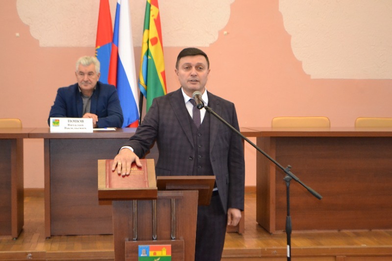 В Мичуринском районе избрали главу | Мичуринская правда