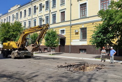 В Тамбове заменят почти два километра теплосетей на улицах Энгельса и Советской