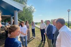 Губернатор Александр Никитин проверил реализацию проектов развития в Гавриловском районе