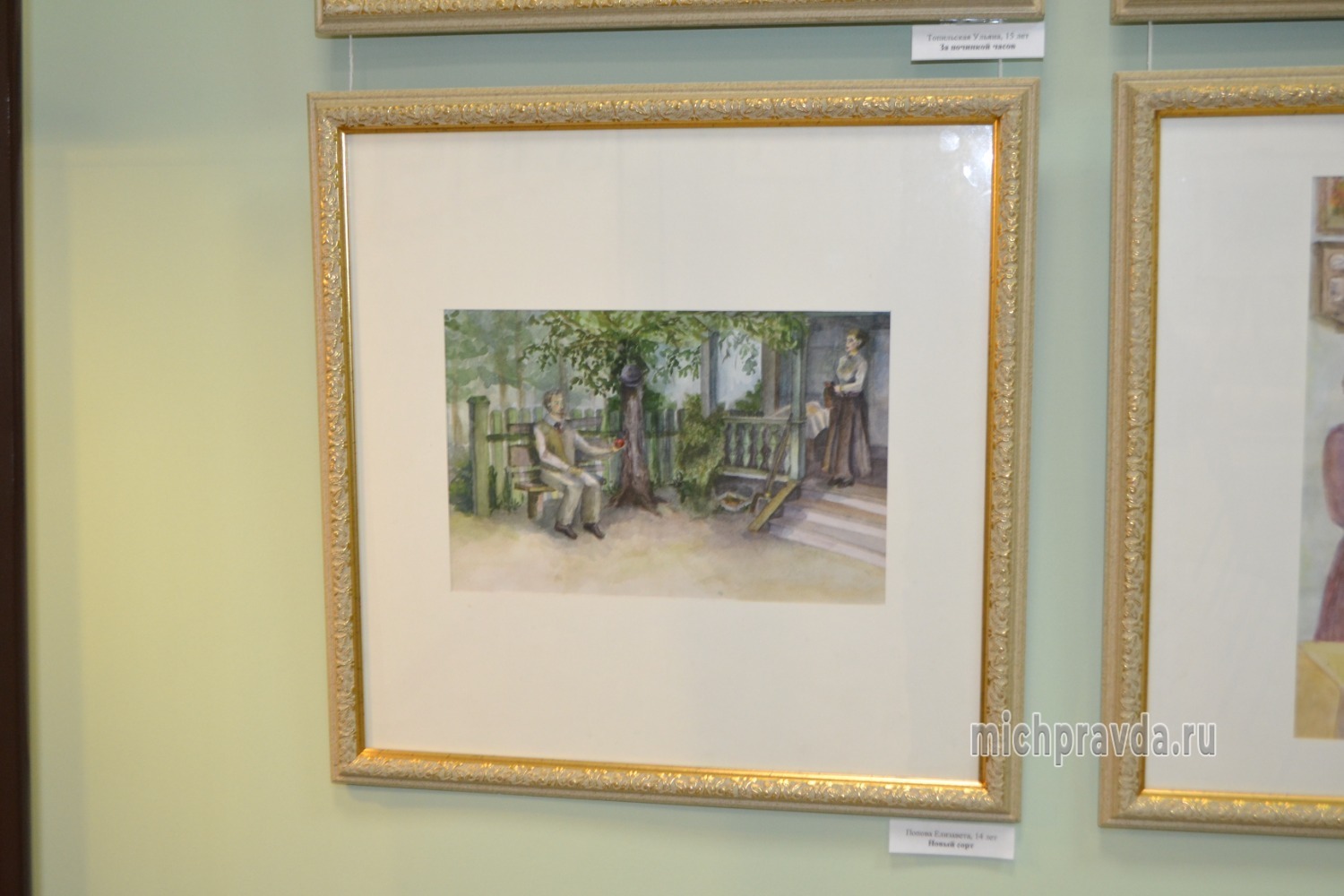 Работа четырнадцатилетней Елизаветы Поповой «Новый сорт»