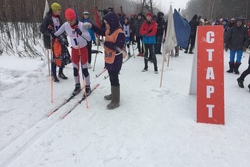 В Рассказово прошли лыжные гонки среди юношей и девушек