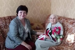 Жительница Тамбова отметила столетний юбилей