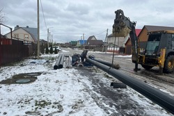 В Тамбове провели капремонт водопровода на Грушевой