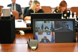 Максим Егоров провёл приём граждан Токарёвского и Инжавинского районов в онлайн-формате