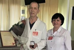 Врач Ринат Мурзин из Тамбова удостоен ведомственной награды «Отличник здравоохранения»