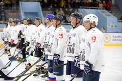 На Тамбовщине прошли хоккейные матчи в честь 100-летнего юбилея Всеволода Боброва