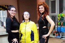 72-летняя жительница Первомайска занялась фитнесом для хорошего здоровья