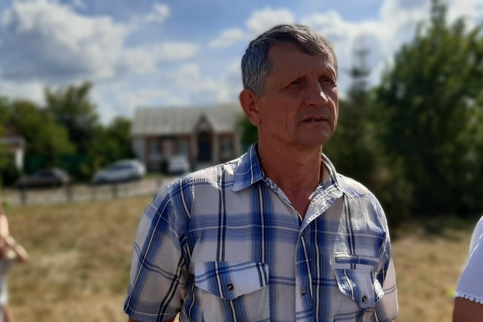 Активист и инициатор проектов по развитию села Олег Фофанов